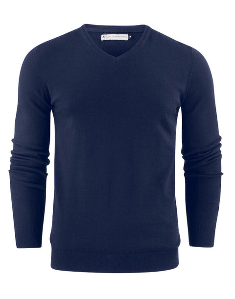 Organic Knitted V-neck Sweatshirt: Mens