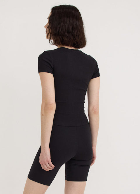 Organic Cotton Ribbed T-shirt