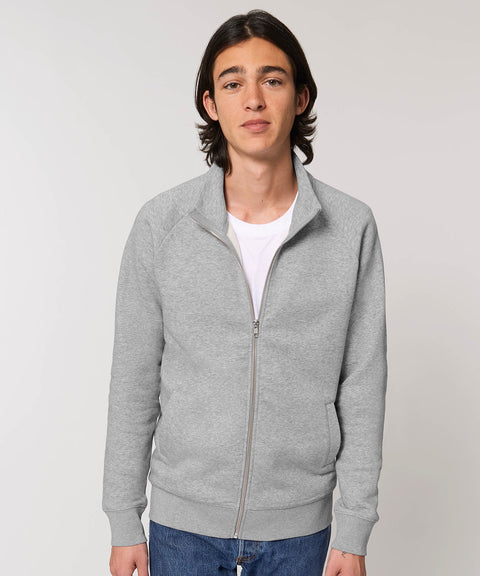 Organic Zip-Through Sweatshirt: Mens