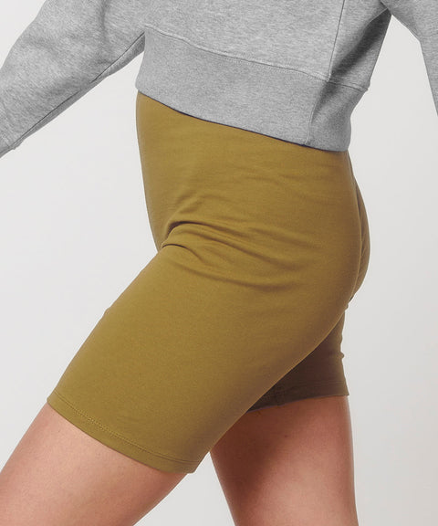 Organic Cotton Biker Shorts: Womens
