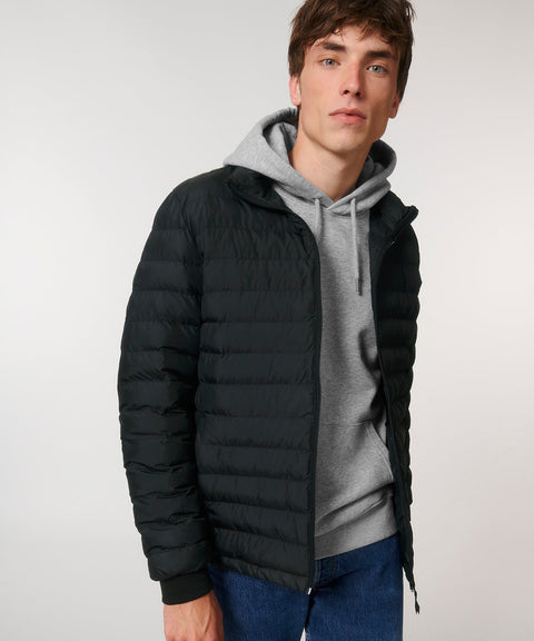 Recycled Polyester Puffer Jacket: Mens