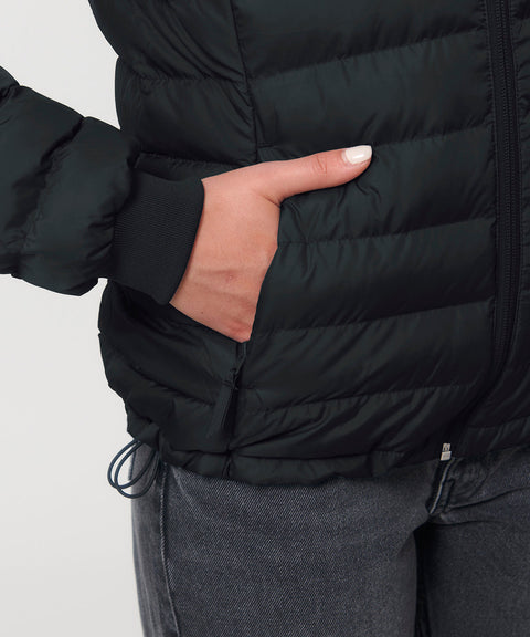 Recycled Polyester Puffer Jacket: Womens