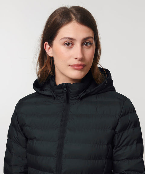 Recycled Polyester Puffer Jacket: Womens