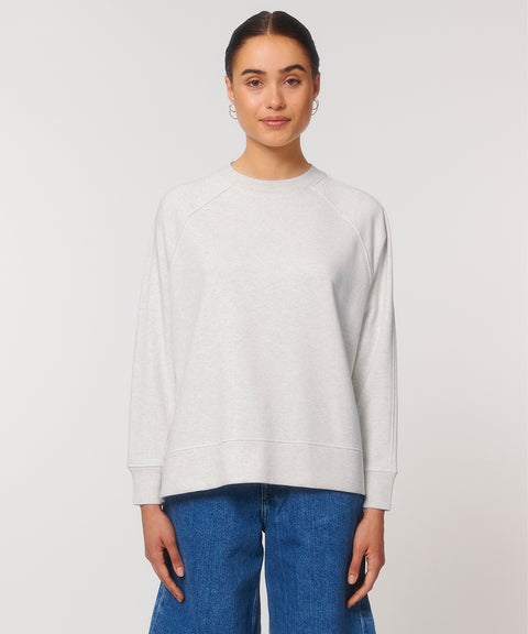 Organic Oversized Relaxed Sweatshirt: Womens