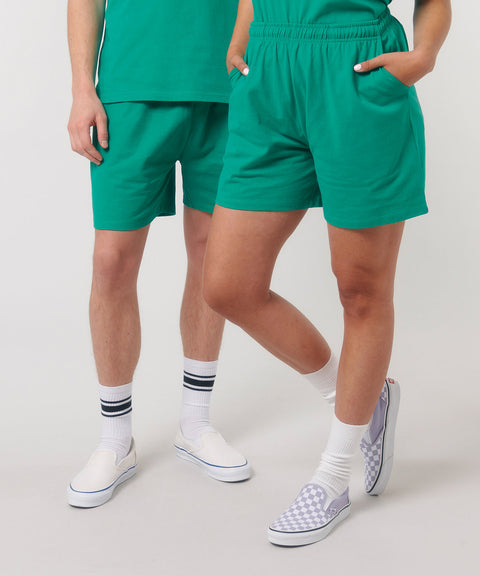 Organic Cotton Jogger Shorts: Unisex