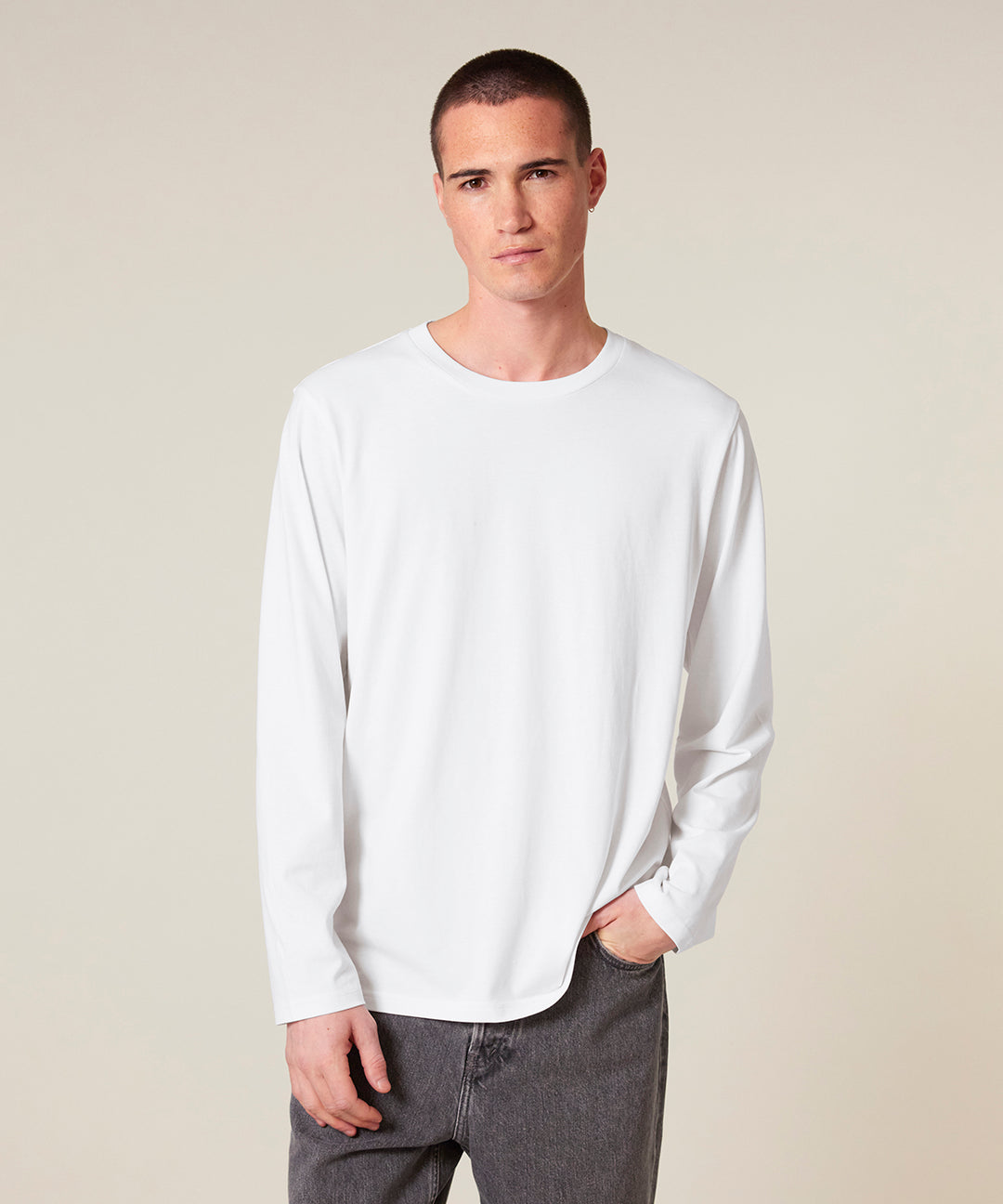Organic Colours Long Sleeve T-shirt: Mens – Earth Wardrobe
