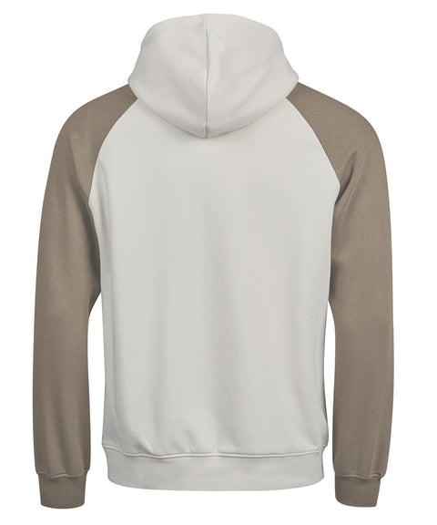 Organic Two-Tone Hooded Sweatshirt: Unisex