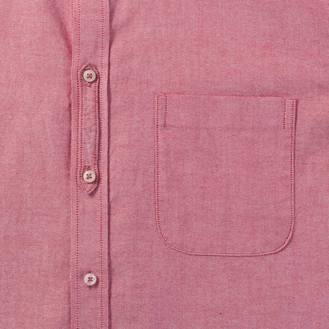 Organic Cotton Long Sleeve Oxford Shirt: Russell Collection