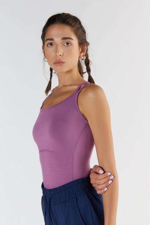 Modal Spaghetti Strap Top: Womens