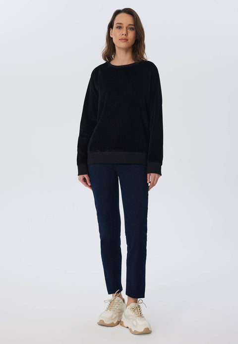 Organic Corduroy Sweatshirt: Womens