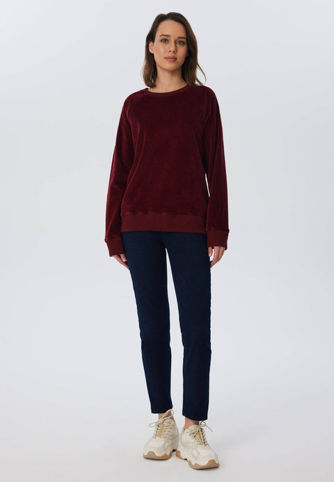 Organic Corduroy Sweatshirt: Womens