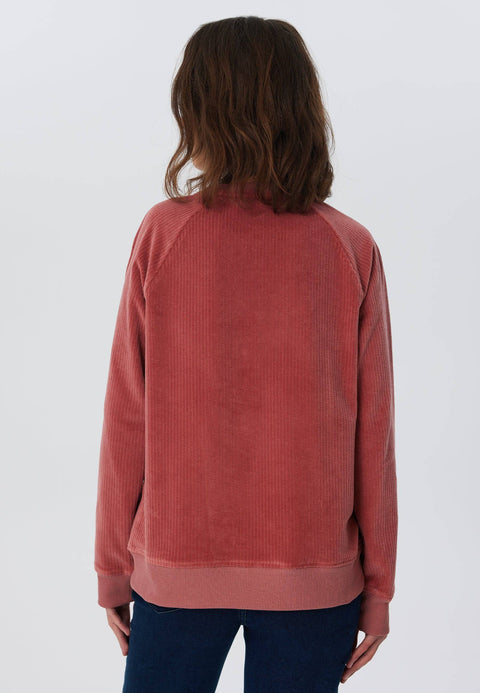 Organic Corduroy Sweatshirt: Womens