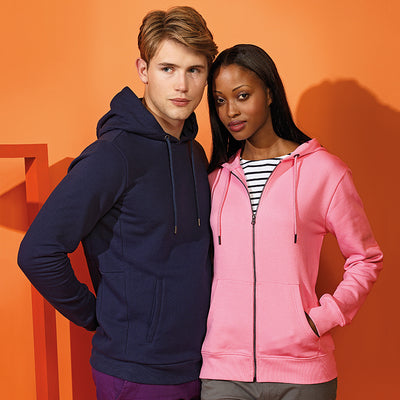 Womens Zip-through Organic Hoodie