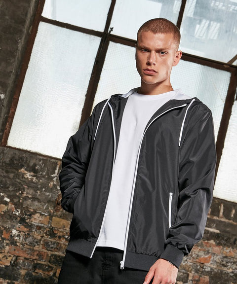 Urban Classics Herren Windjacke – Recyceltes Polyester, Wasserabweisend, Mit Kapuze