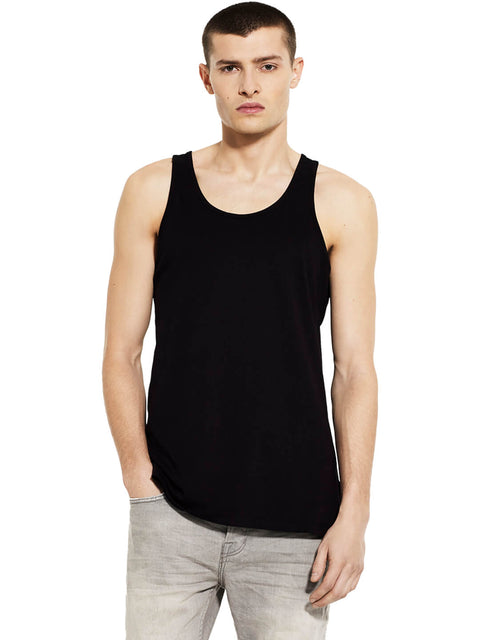 Organic Cotton Mens Vest: Earth Positive