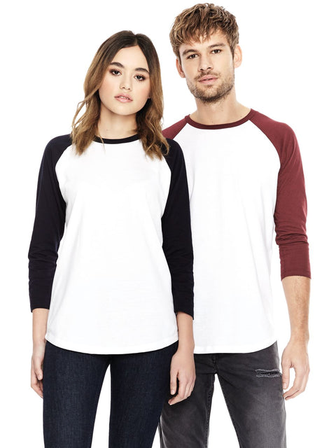 Organic Cotton Baseball T-shirt: Earth Positive