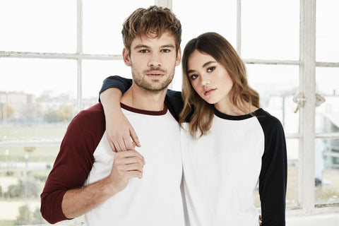 Organic Cotton Baseball T-shirt: Earth Positive