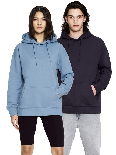 Organic Extra Heavy Dropped Shoulder Hoodie: Unisex