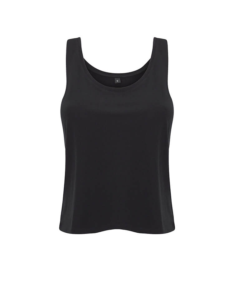 Organic Crop Tank Top: Womens