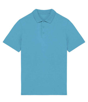 Open image in slideshow, Organic Jersey Polo Shirt: Mens
