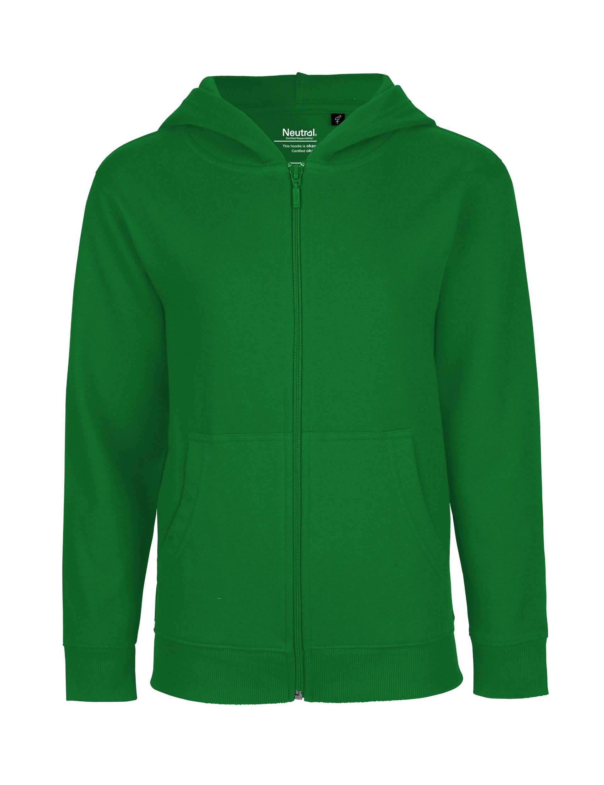 Build Your Brand Organic Basic Kids Sweat À Capuche Zippé