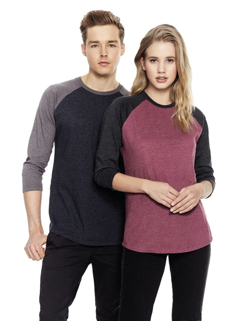 Unisex Recycled Baseball T-shirt