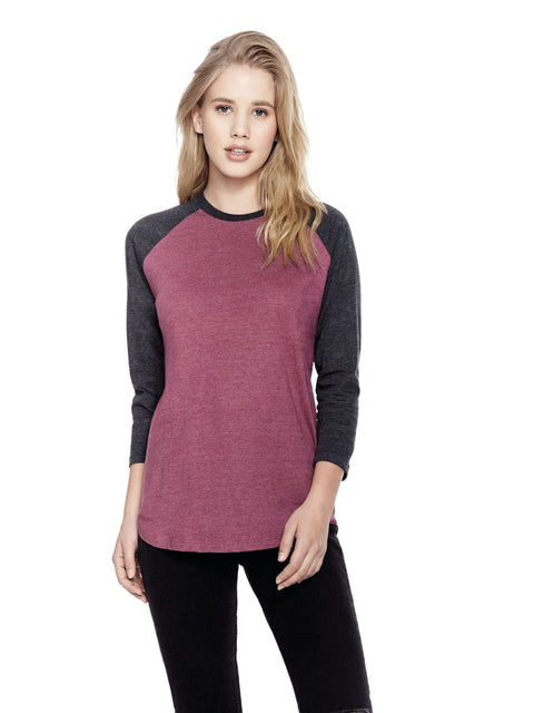 Unisex Recycled Baseball T-shirt