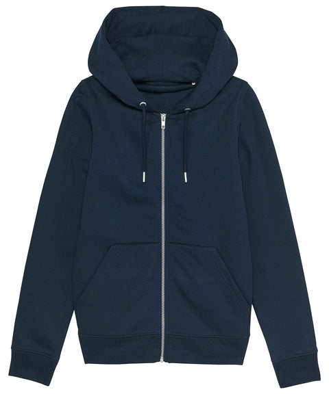 Organic Colours Zip-thru Hoodie: Womens