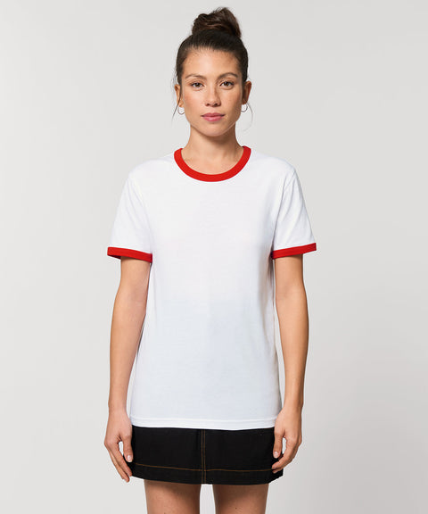 Organic Ringer T-shirt: Mens/Unisex