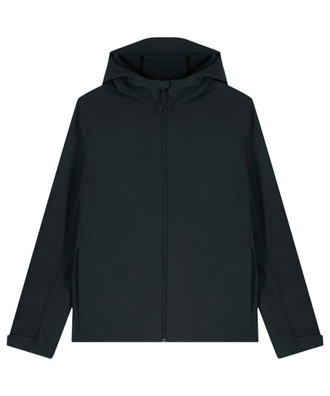 Recycled Polyester Hooded Softshell Jacket