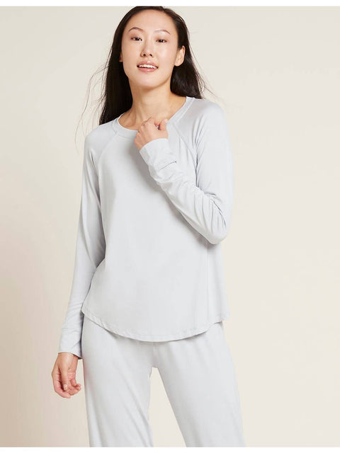 Organic Bamboo Raglan Sleep Top: Womens