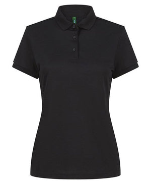 Open image in slideshow, Recycled Polyester Womens Breathable Polo Shirt
