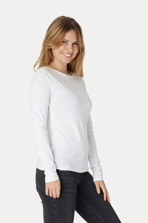 Fairtrade Organic Long Sleeve T-shirt: Womens