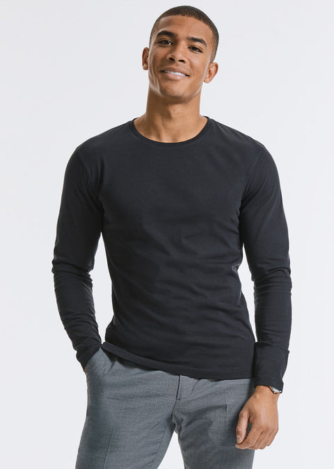 Russell Mens Pure Organic Long Sleeve Tee