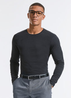 Russell Mens Pure Organic Long Sleeve Tee