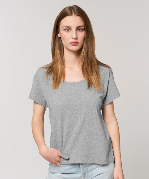 Organic Scoop Neck T-shirt: Womens