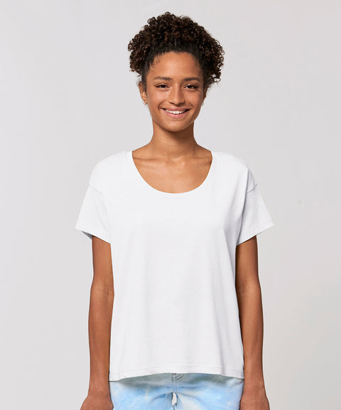 Organic Scoop Neck T-shirt: Womens